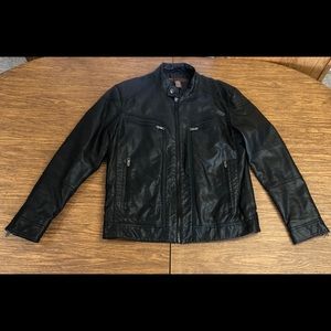 Perry Ellis faux leather jacket Medium